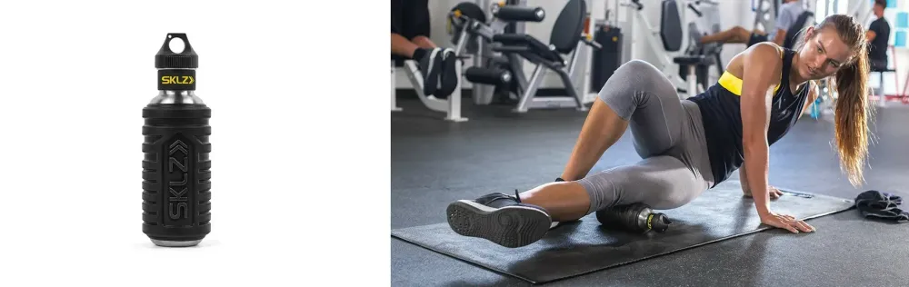 foam roller water bottle